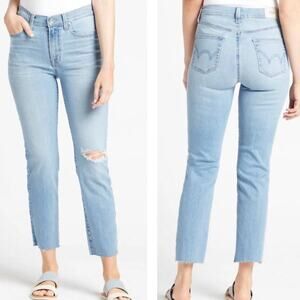Edwin Bree Straight Jeans in Del Sol